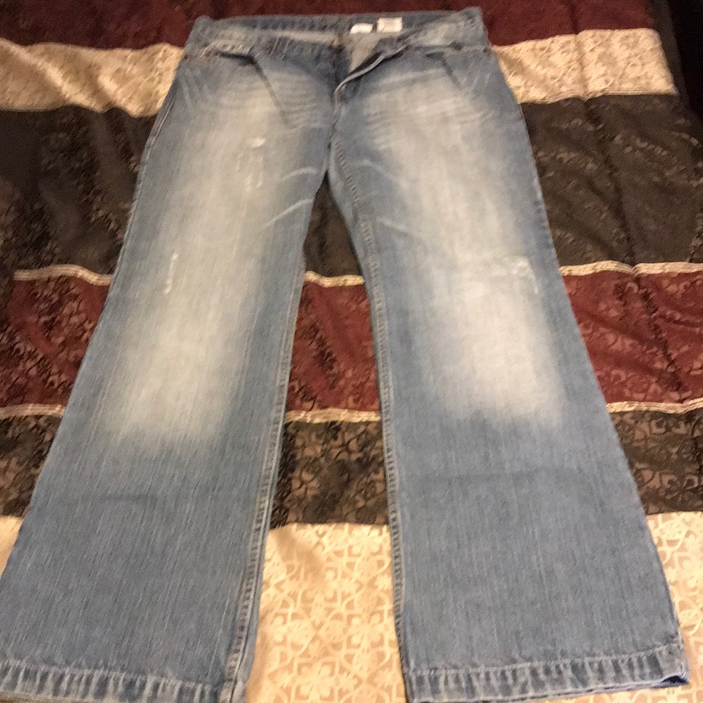 Boot Cut Blue Jeans